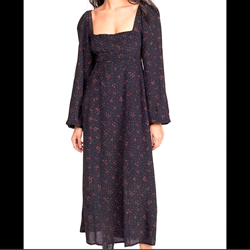 NWT free people Iris Floral dress XL